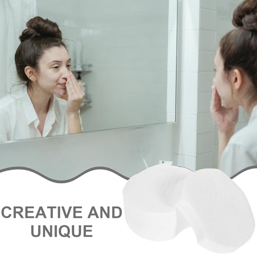 Beavorty 900pcs Non-Woven Cotton Pads for Facial Cleansing & Makeup Removal