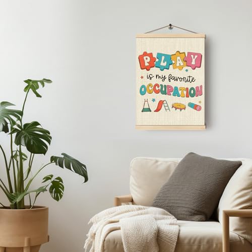 Occupational Therapy Poster - Play is My Favorite Occupation Art