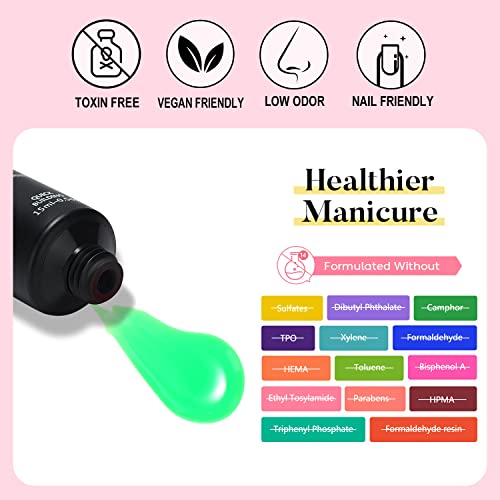 AIMEILI Poly Nail Extension Gel 046 - HEMA-Free Builder Gel for Nail Art & Extensions