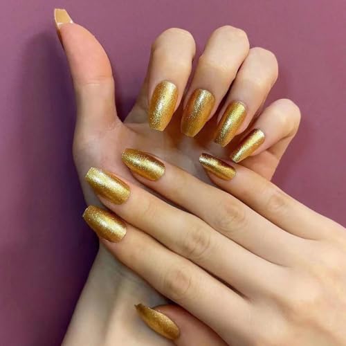 Gold & Silver Chrome Nail Powder Set - Metallic Mirror Effect