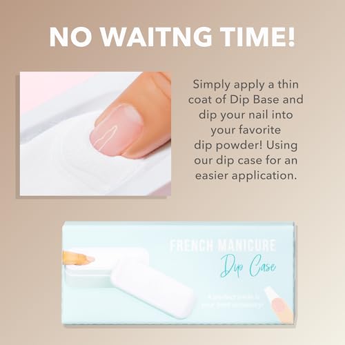 Kiara Sky Mini Nail Dip Kit - Color Powder & Starter Set for Long-Lasting Nails