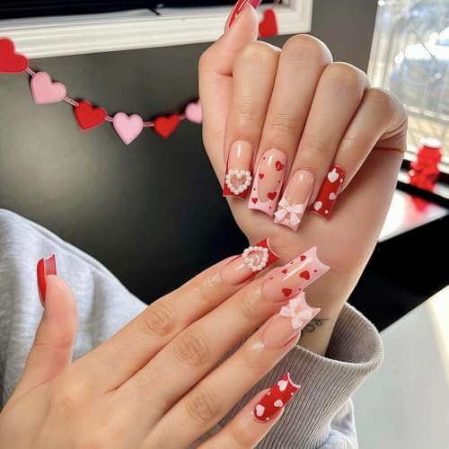 100PCS 3D Strawberry Nail Charms Set - Cherry & Butterfly Designs