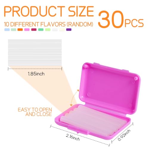 30 Pack Colorful Orthodontic Wax for Braces - Safe Dental Care