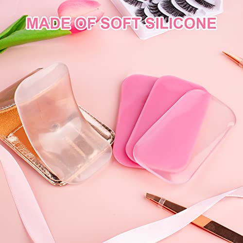 Silicone Lash Pad for Eyelash Extensions - 4 Pack, Reusable