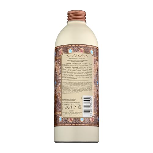 Tesori d'Oriente Byzantium Aromatic Bath Cream with Black Rose 16.9oz