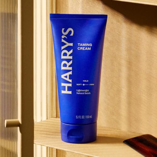 Harry's Taming Hair Cream for Men - 5.1 oz | Soft Hold & Natural Finish