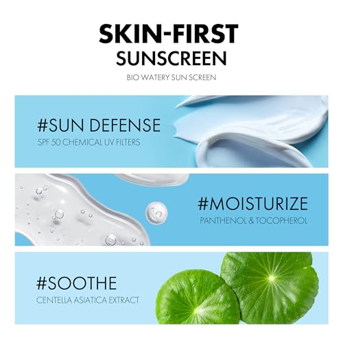 TOCOBO Bio Sunscreen SPF 50 Korean Face Sunscreen 1.35 fl oz Pack of 1