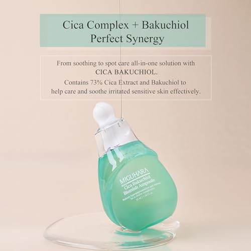 Cica Bakuchiol Blemish Ampoule - Korean Skincare 35ml