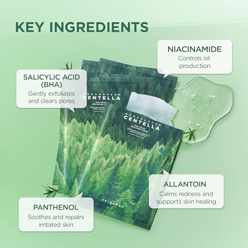 SKIN1004 Tea-Trica Centella Relaxing Face Mask for Oily Skin