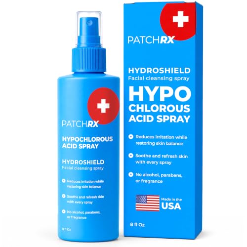 PatchRx Hypochlorous Acid Facial Spray - 8 oz Hydrating Mist for Sensitive Skin