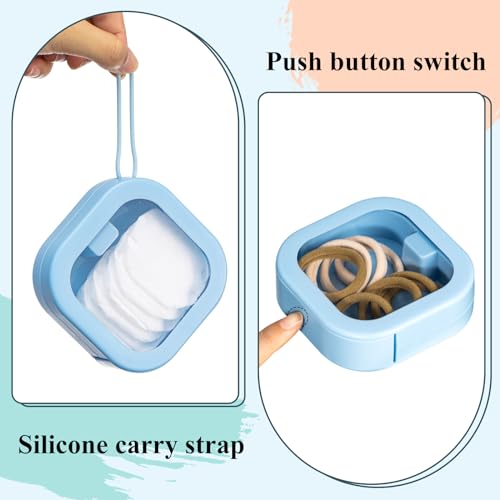 Kathfly Hair Tie Organizer - 4 Pcs Travel Set in Vivid Colors