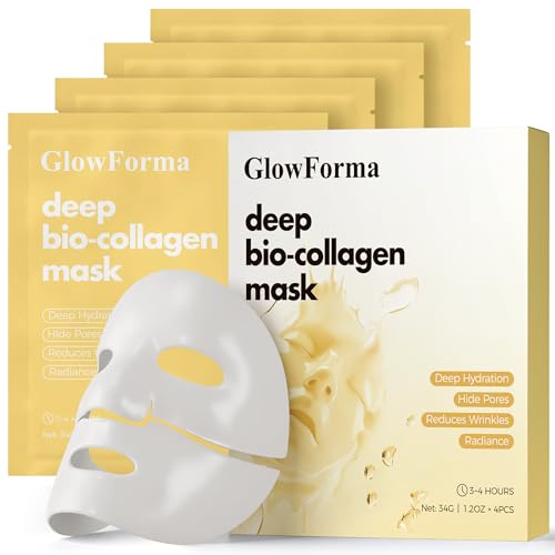 GlowForma Deep Bio-Collagen Facial Mask - Revitalizing Hydration