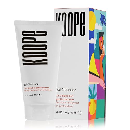 Koope Gel Cleanser - Gentle Face Wash for All Skin Types, 5.0 fl oz