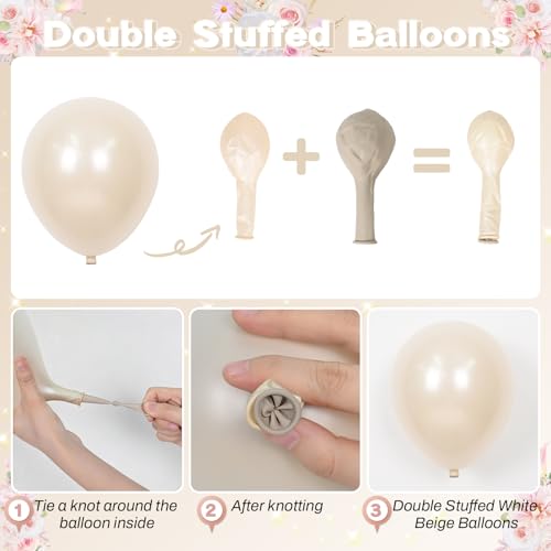 Pink and Gold Balloons 12 Inch for Birthday and Party Decor