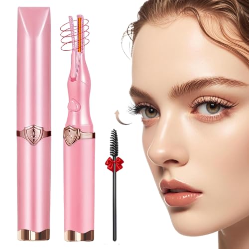Acavado Light Pink Heated Eyelash Curler with 3 Temperature Modes