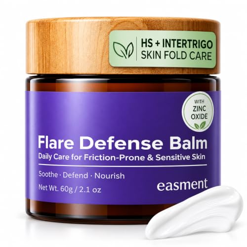 Easment HS & Intertrigo Flare Relief Balm 2oz - Skin Fold Care, Friction & Chafing