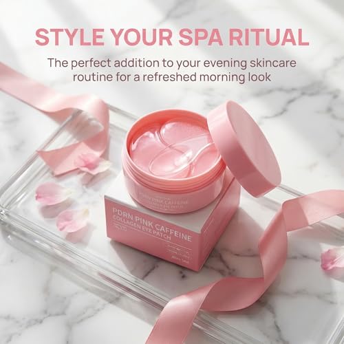 Alien Seal PDRN Pink Collagen Eye Patches for Dark Circles & Puffiness