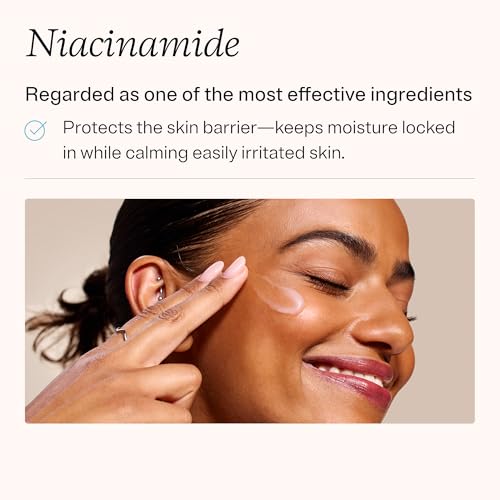 MDacne Facial Moisturizer 1 oz | Oil-Free Hydrating Cream with 2% Niacinamide for Acne-Prone Skin