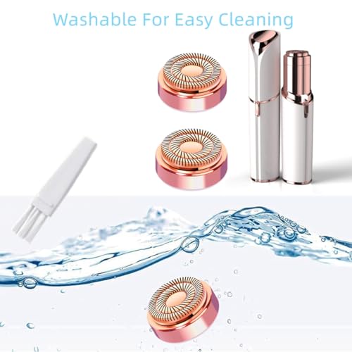 Gen 2 Replacement Heads for Finishing Touch Flawless Hair Remover - 4 Pcs