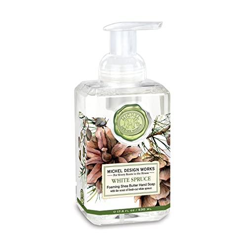 Michel Design Works Foaming Hand Soap - White Spruce, 17.8 Fl Oz