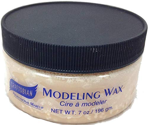 Graftobian Modeling Wax - Flesh Color (7 oz) for Special Effects