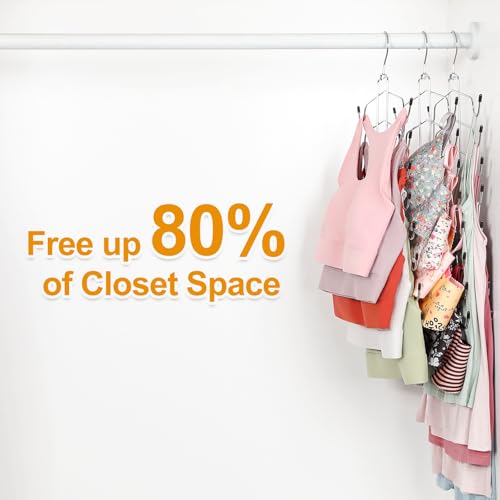TOPIA HANGER 2 Pack 8-Layer Bra & Tank Top Organizer