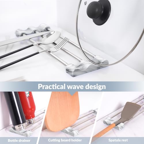 Tomorotec Adjustable Over-The-Sink Kitchen Rack – BPA-Free, Slim Design for Dishcloths & Sponges