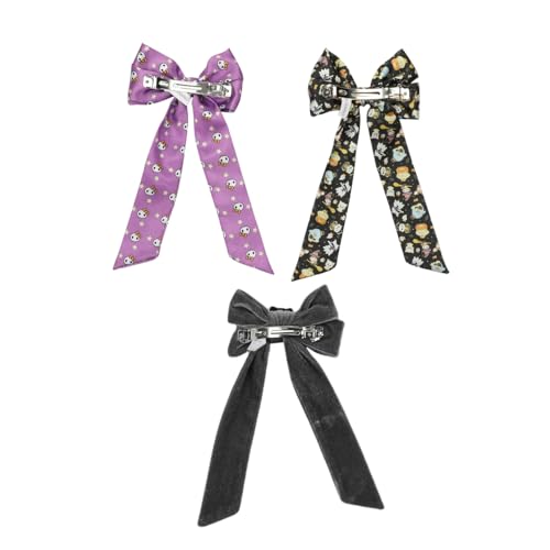 Hello Kitty & Friends Halloween 3-Piece Hair Bow Clip Set