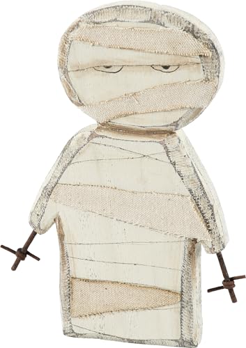 Primitives by Kathy Chunky Mummy Sitter - Halloween Decor