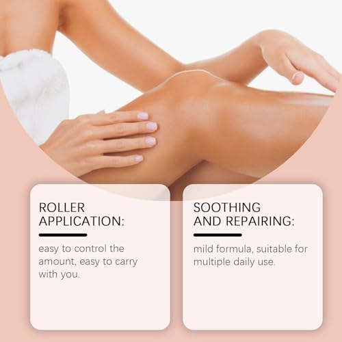 Organic Castor Oil with Rose Quartz Roller Ball 1.7oz - Multi-Use Skin & Hair Treatment