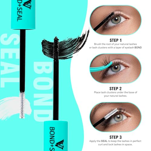 VAVALASH Black Waterproof Lash Bond & Seal 2-in-1 Eyelash Extension Glue