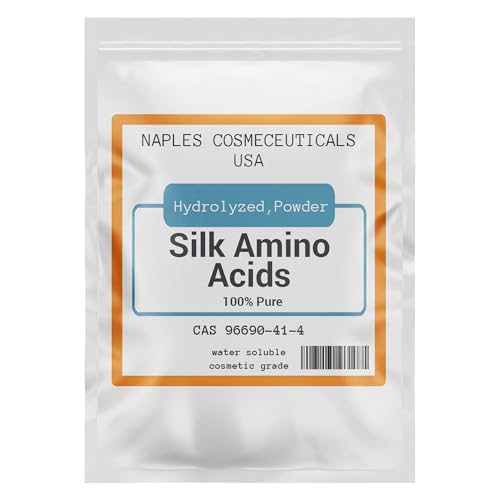 Hydrolyzed Silk Amino Acid Powder - 2 oz for Hair, Skin & Nails