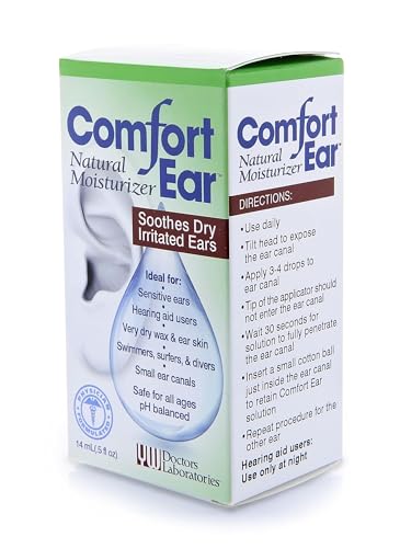 Westone Comfort Natural Ear Drops for Itchy Ears & Earwax Relief
