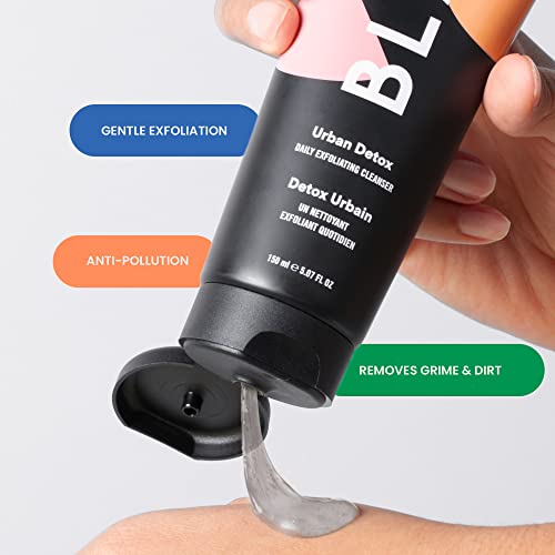 BLAQ Urban Daily Exfoliating Face Wash with Activated Charcoal & Salicylic Acid
