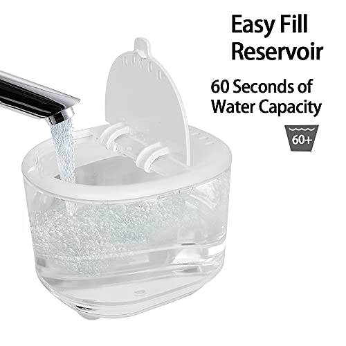 AquaFlosser SF-01W White Tank Replacement Reservoir & Gasket for Waterpik Water Flosser
