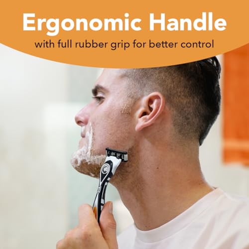 BIC Flex 5 Refillable Men's Razors with 12 Razor Cartridges
