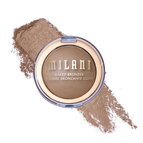 Milani Baked Bronzer Powder - Tuscan Tan for Natural Sun-Kissed Glow