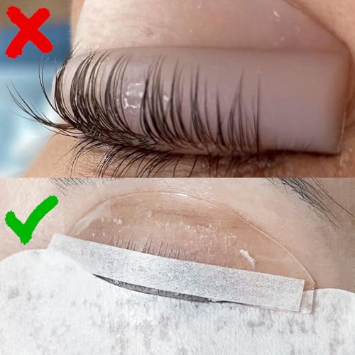 PERMANIA White Lash Lift Paper Strips, 1000P Lash Perm & Curling Ribbons