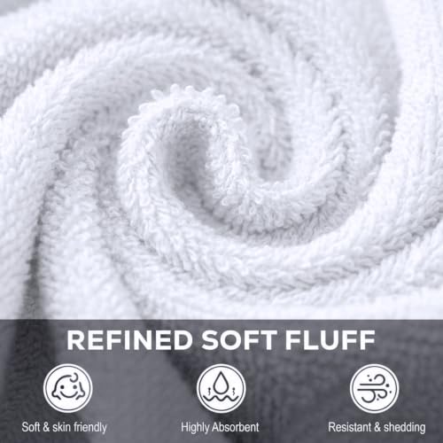 Utopia Towels 12 Pack Cotton Washcloths - 12x12 Soft & Absorbent