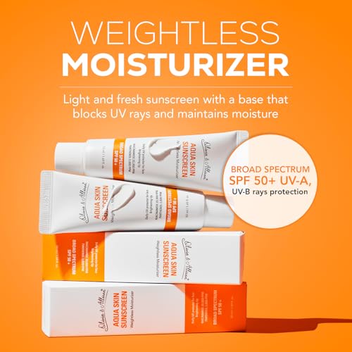 Olivia & Allison Aqua Sunscreen SPF 50+ PA++++ - Non-Sticky & Invisible