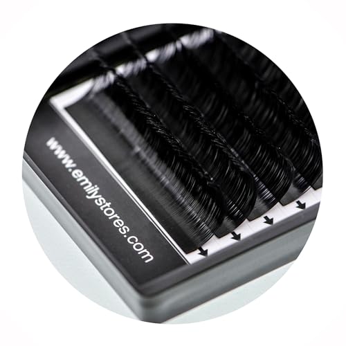 D Curl 0.03mm Thickness Individual Eyelash Extensions - 8-14MM