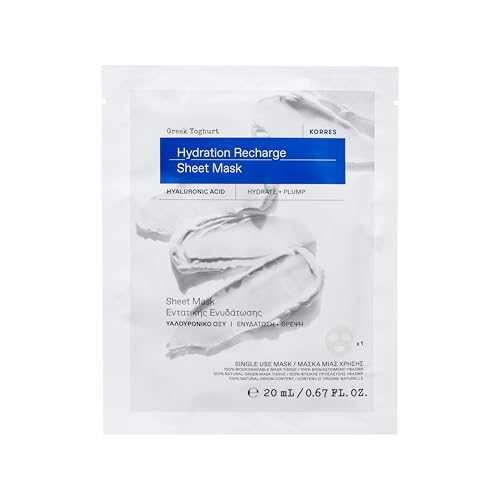 KORRES Greek Yoghurt Hydrating Face Mask with Hyaluronic Acid - 0.68 oz