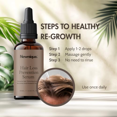 Newnique Hair Growth Serum with Batana, Rosemary, and Biotin - Vegan Treatment