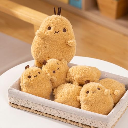9.8 Inch Soft Potato Plush Toy - Cute Stuffed Animal Pillow
