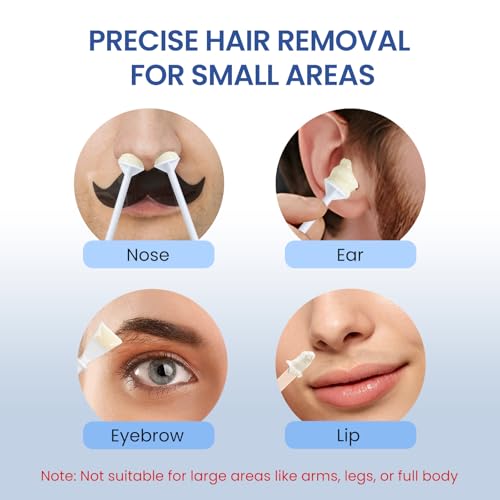 Nose Hard Wax Beads for Men - Gentle Hair Removal for Sensitive Skin, 100g