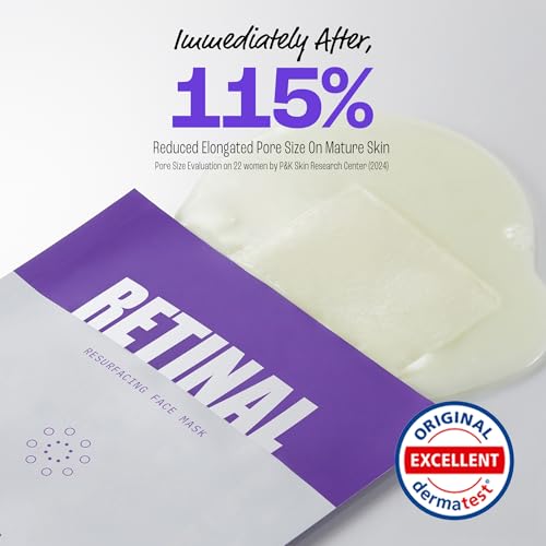 LAPCOS Retinol Face Mask - Firming & Soothing Hydration (5EA)