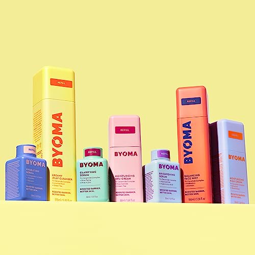 BYOMA Balancing Face Mist Refill - pH Balanced Toner with Ceramides & Probiotics