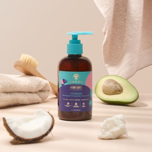 As I Am Born Curly Co-Wash for Kids - 8 oz Cleansing Conditioner