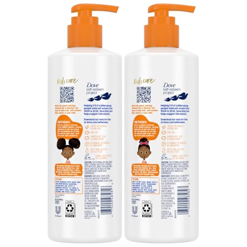 Dove Kids Tear-Free Moisturizing Shampoo & Conditioner Set 37.5 Fl Oz (Pack of 2)