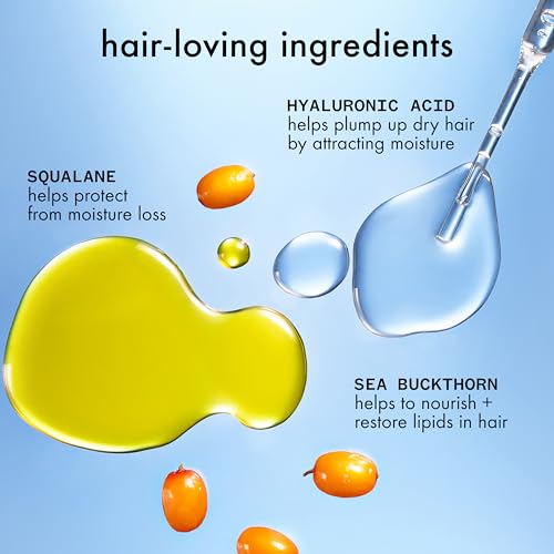 Amika Hydro Rush Leave-In Conditioner 2 Fl Oz - Intense Moisture with Hyaluronic Acid